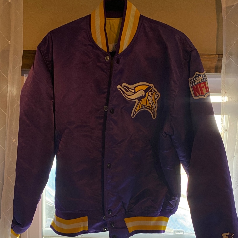 VINTAGE Minnesota VikingsNFL Team Jacket